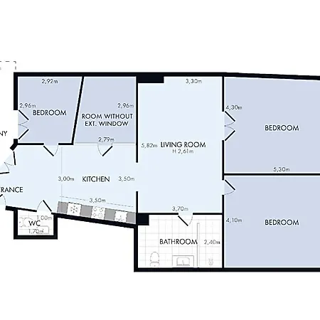 Fantastic Four-bedroom Centrally Located With A Roof Terrace Hotel 3*